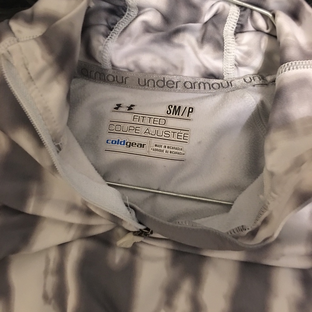 UA cold gear zip up (fitted)